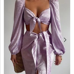 Lavender summer  sexy 2 piece,
